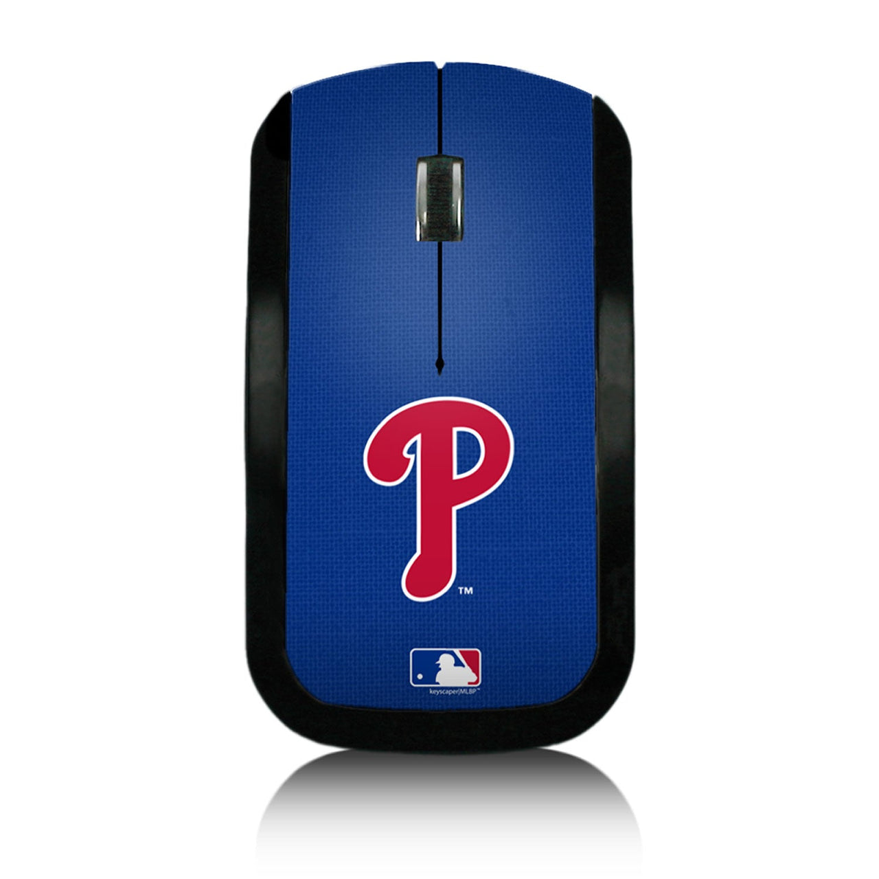 Philadelphia Phillies Solid Wireless USB Mouse-0