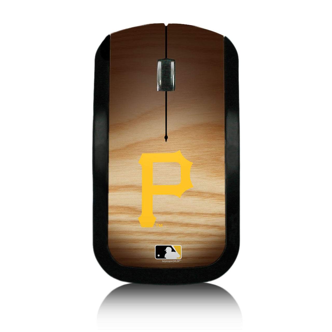 Pittsburgh Pirates Pirates Wood Bat Wireless USB Mouse-0