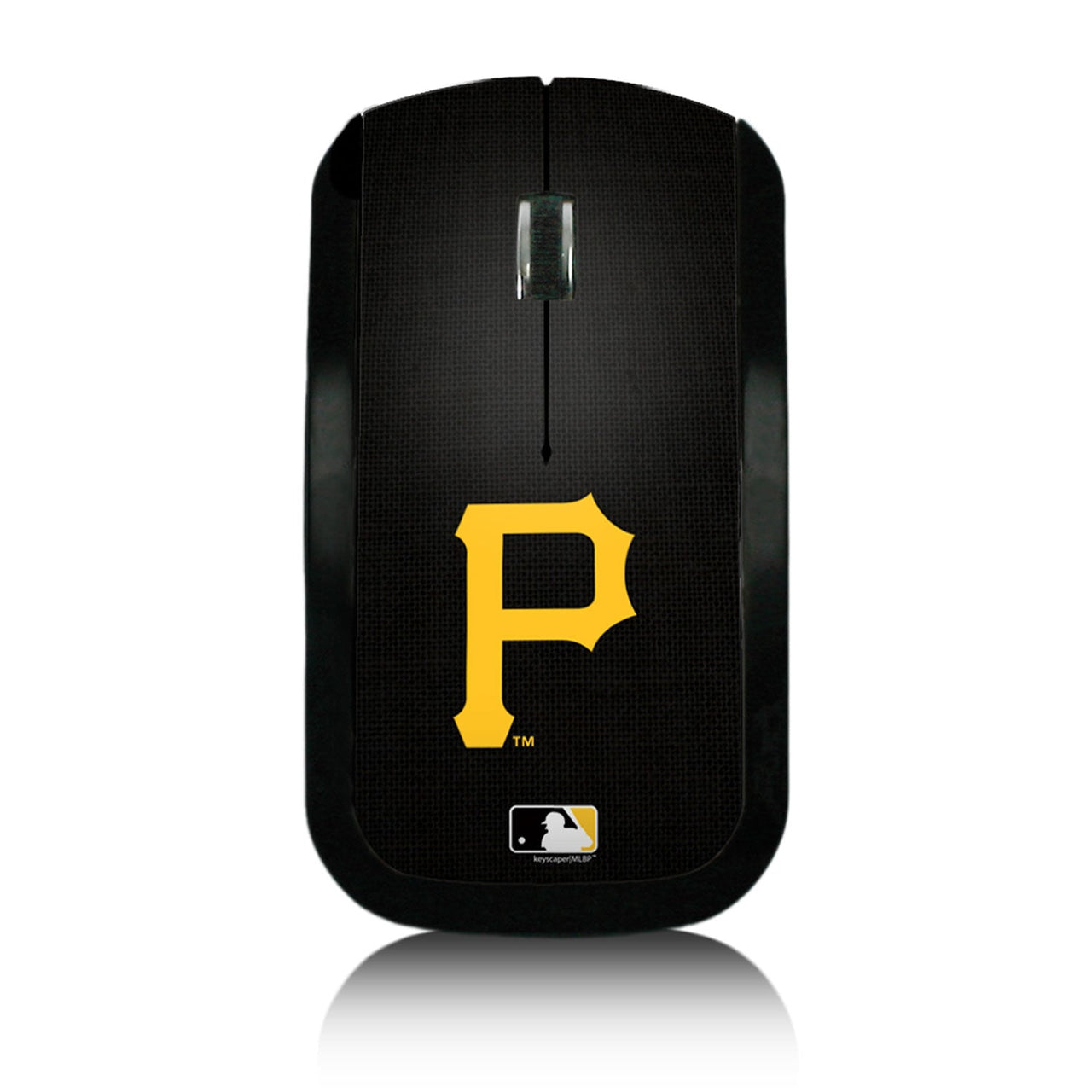 Pittsburgh Pirates Pirates Solid Wireless USB Mouse-0