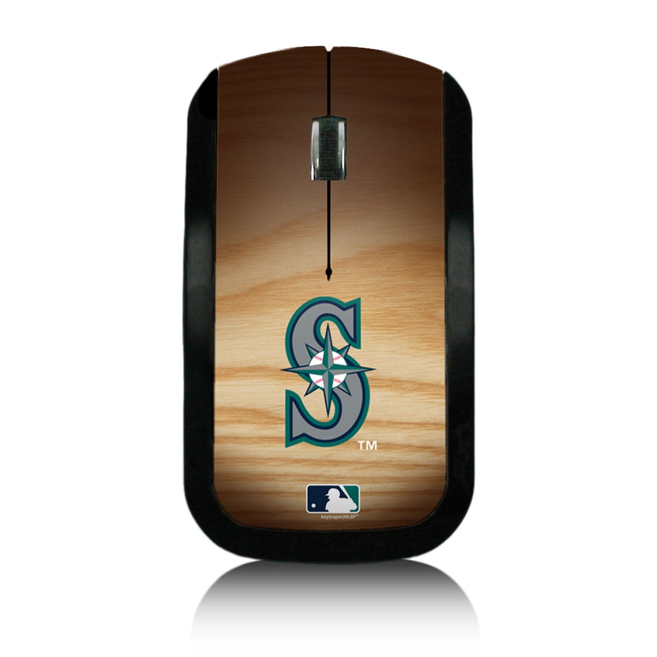 Seattle Mariners Mariners Wood Bat Wireless USB Mouse-0