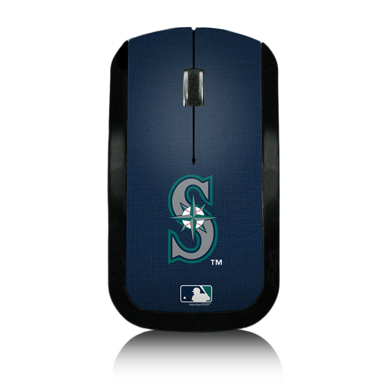 Seattle Mariners Mariners Solid Wireless USB Mouse-0