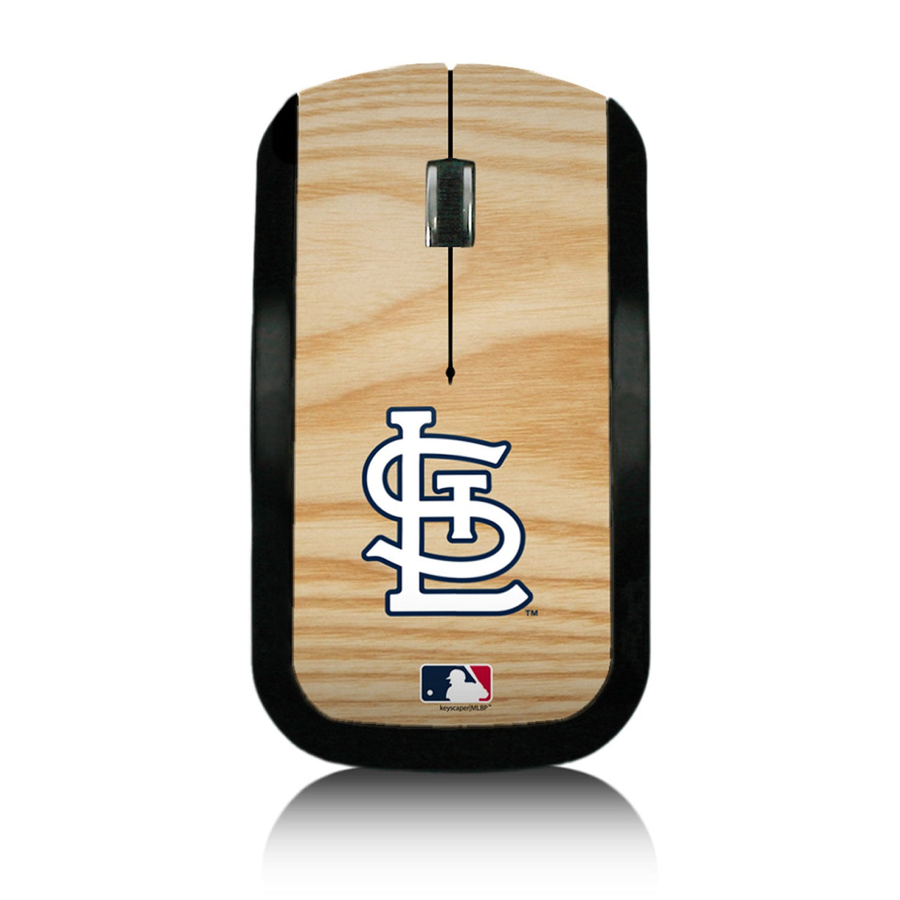 St Louis Cardinals Wood Bat Wireless Mouse-0