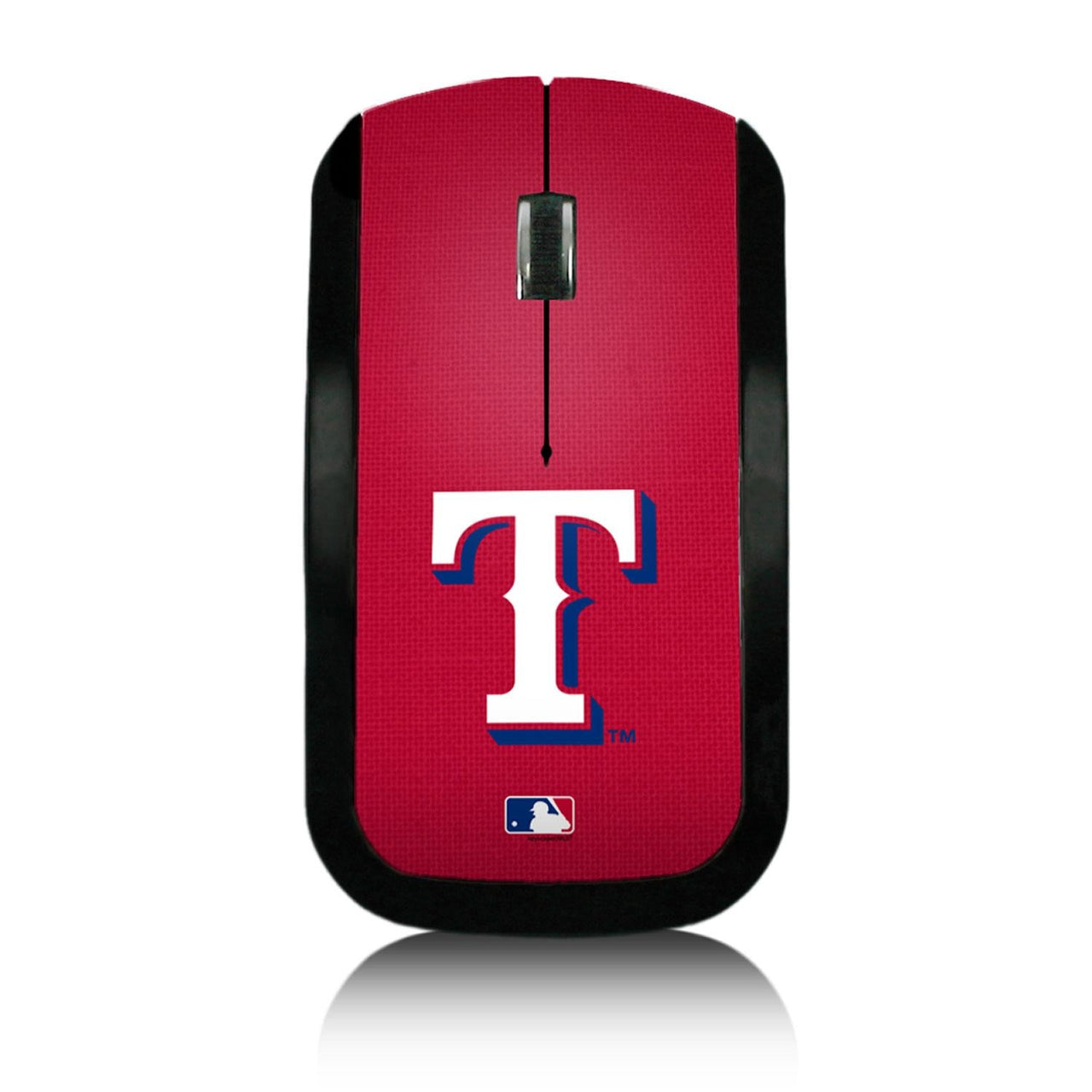 Texas Rangers Solid Wireless Mouse-0