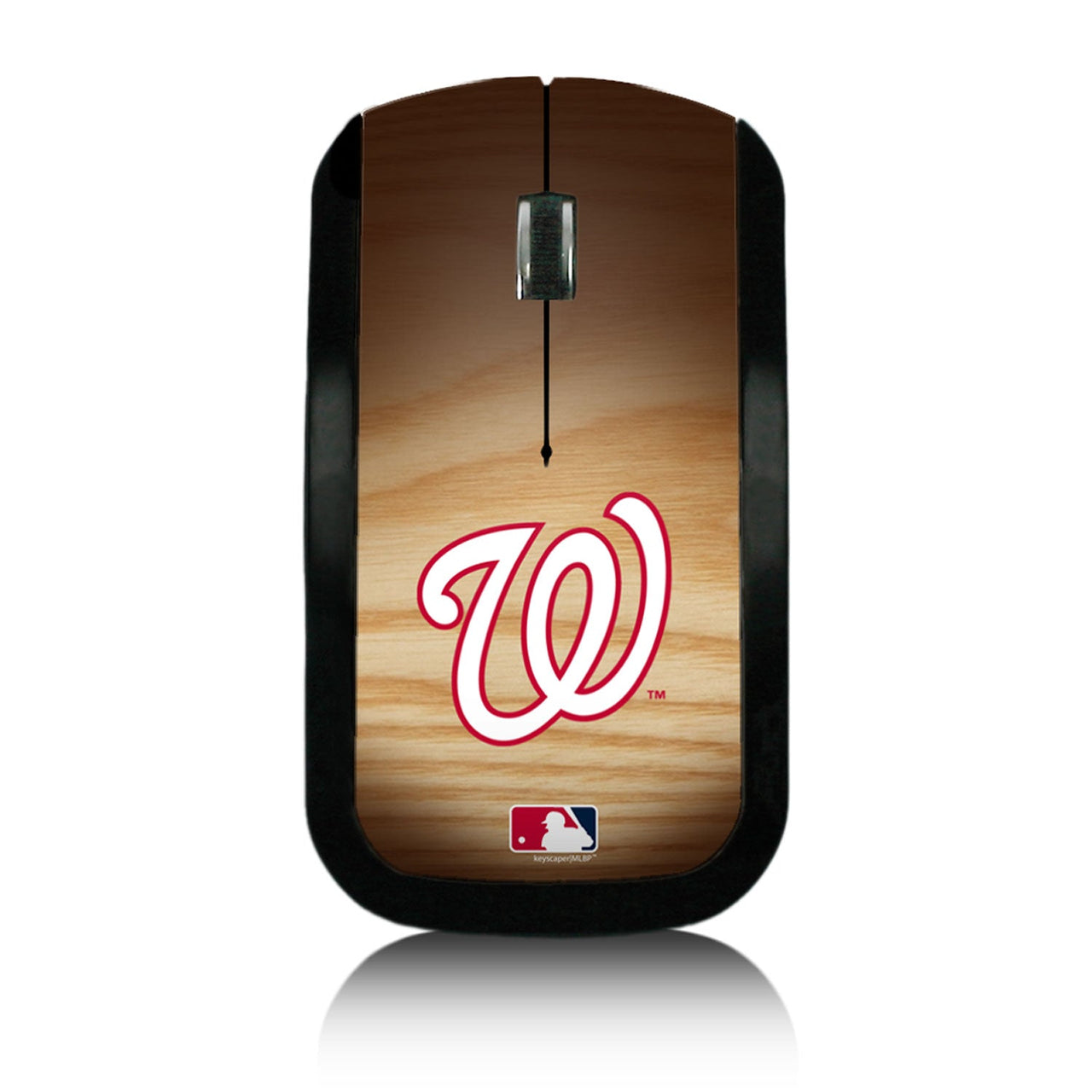 Washington Nationals Nationals Wood Bat Wireless USB Mouse-0