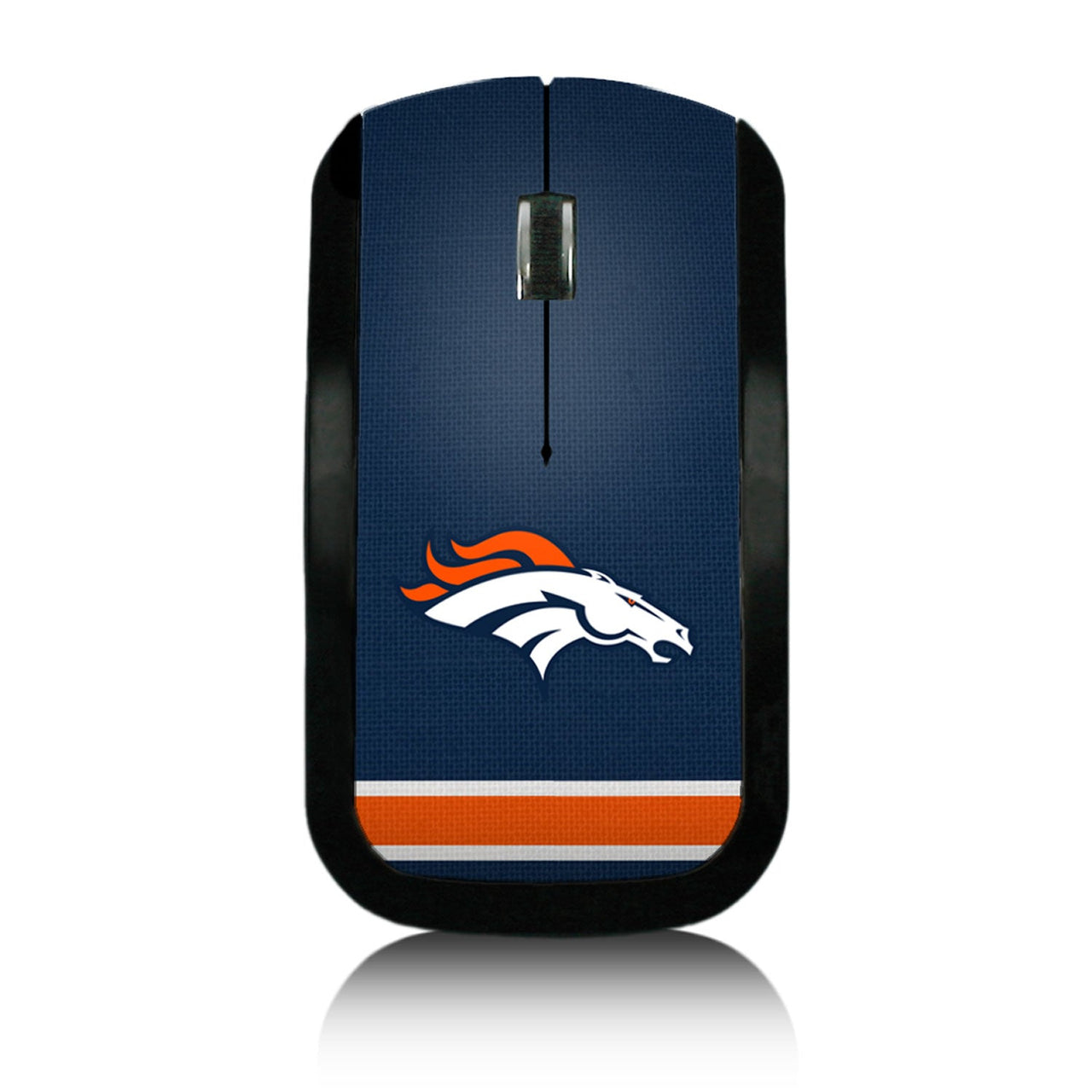 Denver Broncos Stripe Wireless Mouse-0