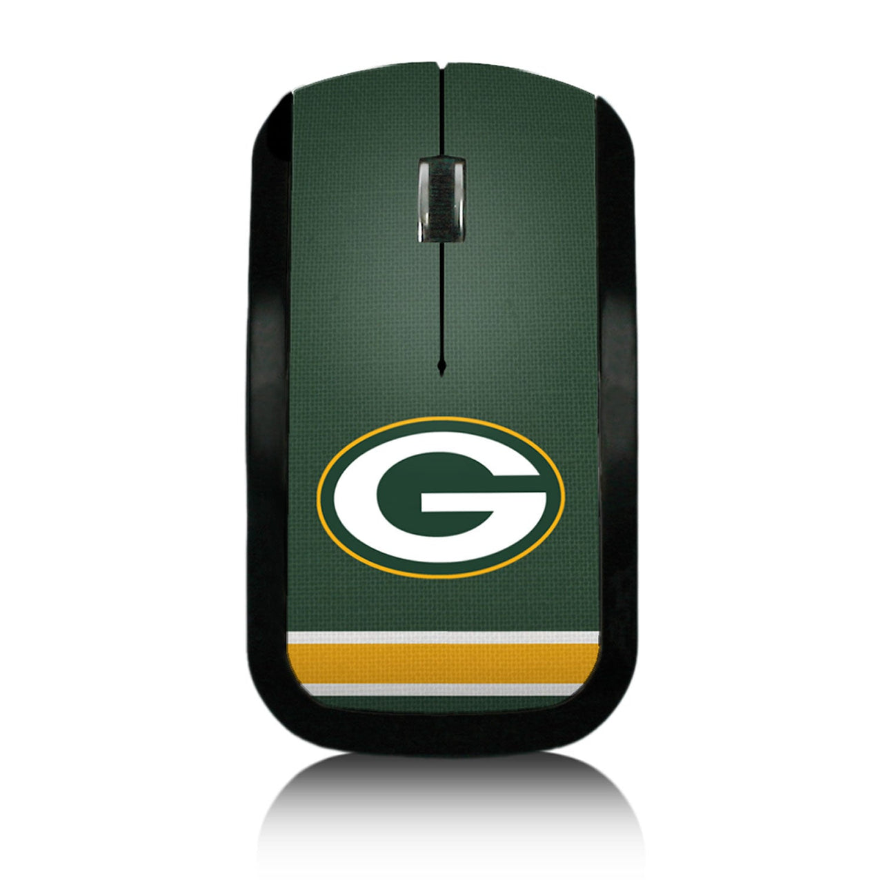 Green Bay Packers Stripe Wireless USB Mouse-0