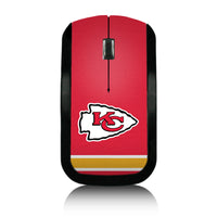 Thumbnail for Kansas City Chiefs Stripe Wireless USB Mouse-0