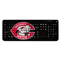 Thumbnail for Cincinnati Reds 1978-1992 - Cooperstown Collection Solid Wireless USB Keyboard-0