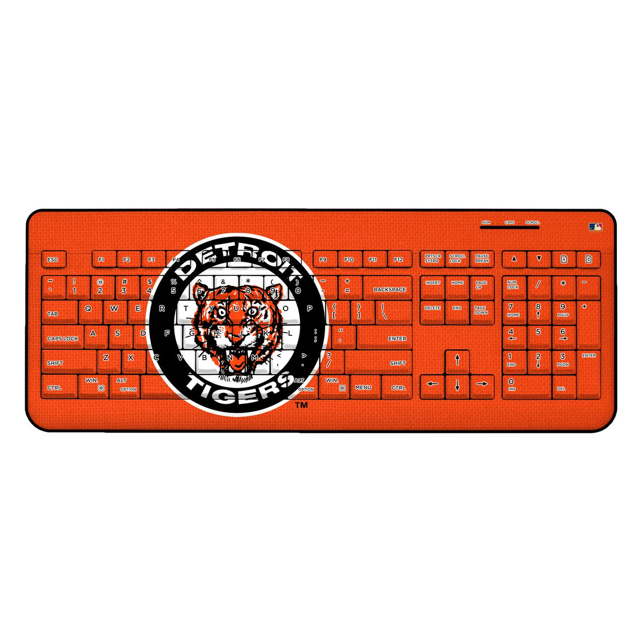 Detroit Tigers 1961-1963 - Cooperstown Collection Solid Wireless USB Keyboard-0