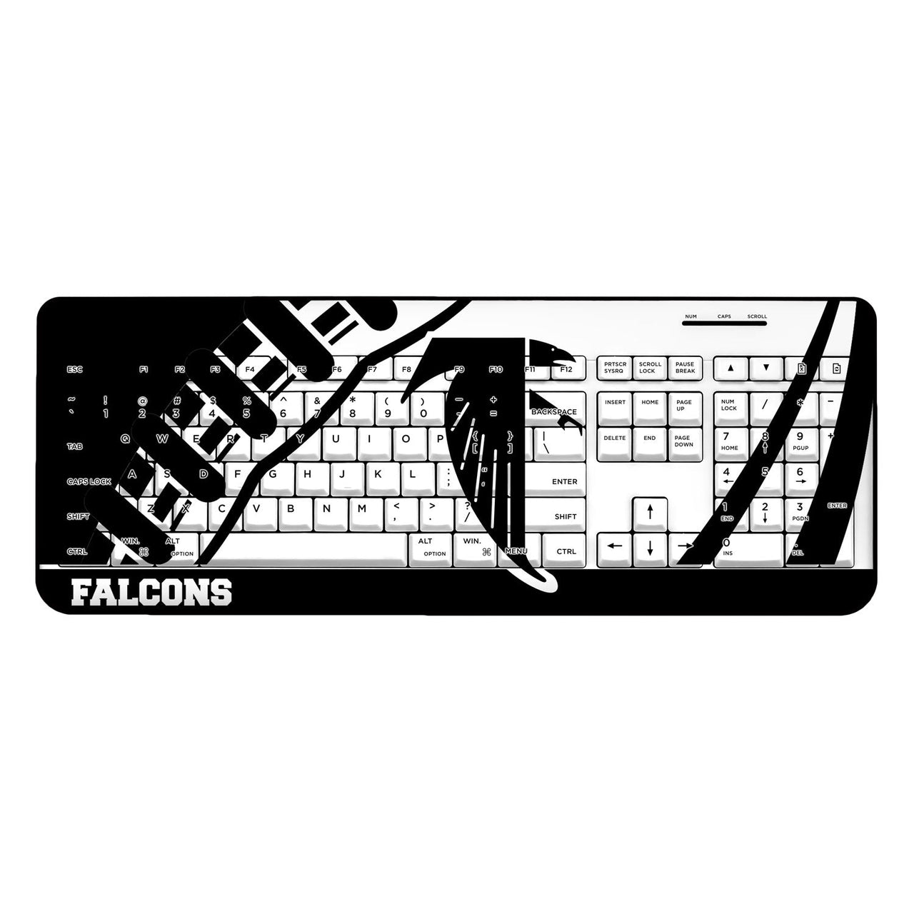 Atlanta Falcons Classic  Passtime Wireless USB Keyboard-0