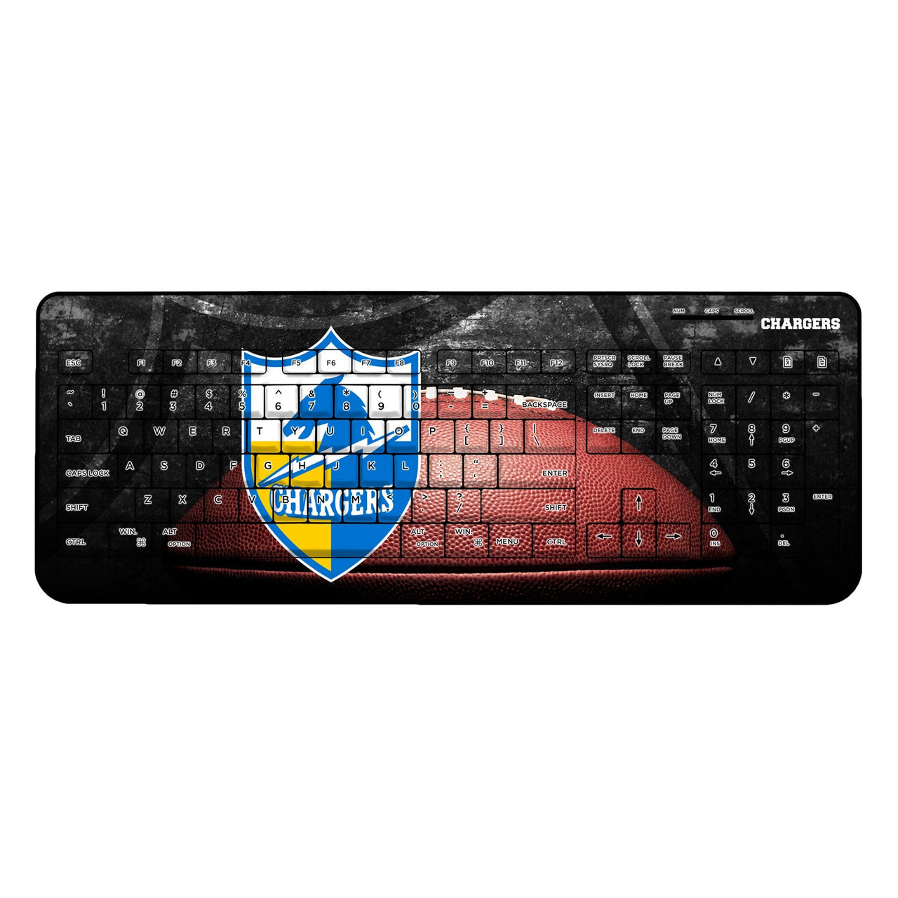 San Diego Chargers Legendary Wireless USB Keyboard-0