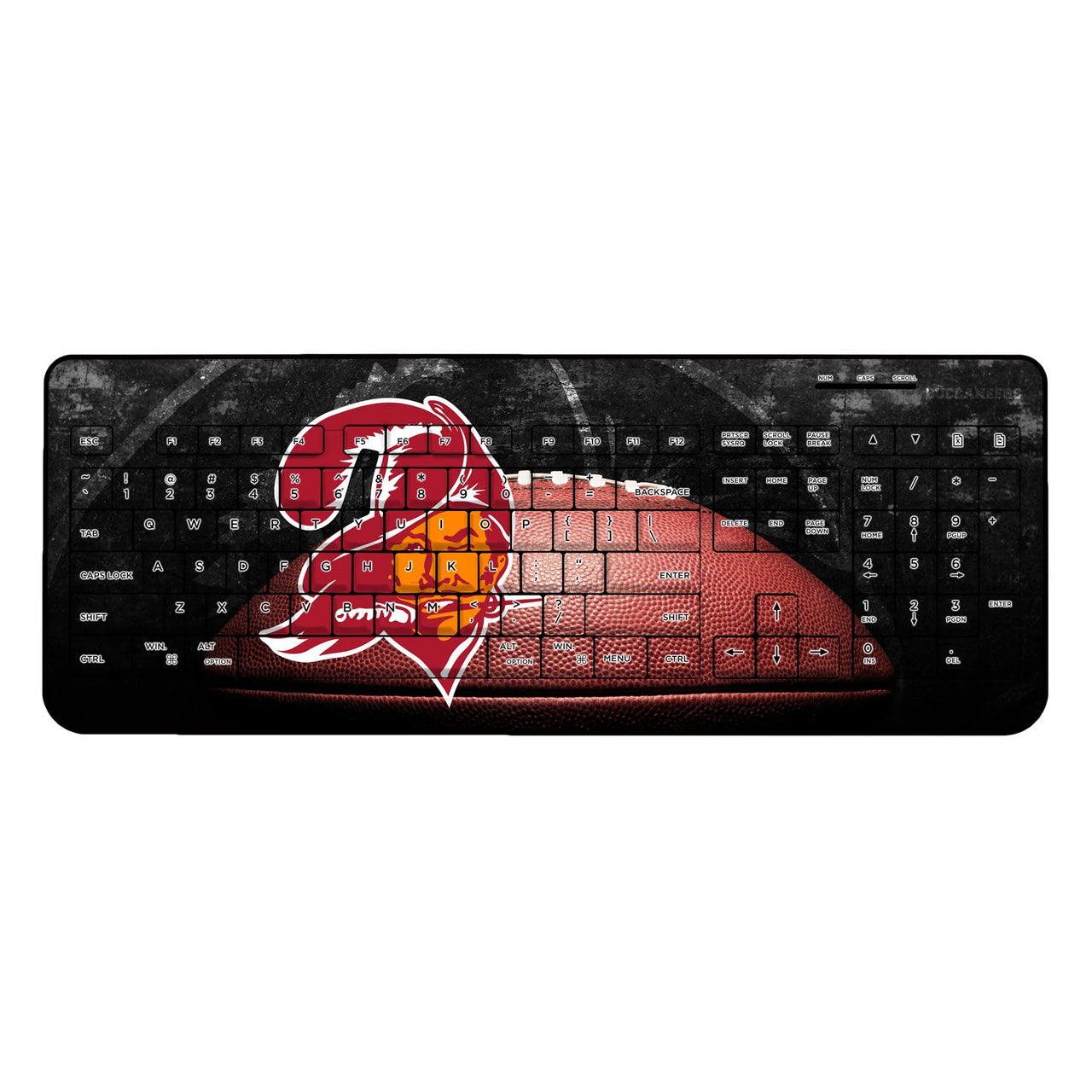 Tampa Bay Buccaneers Legendary Wireless USB Keyboard-0