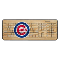 Thumbnail for Chicago Cubs Cubs Wood Bat Wireless USB Keyboard-0