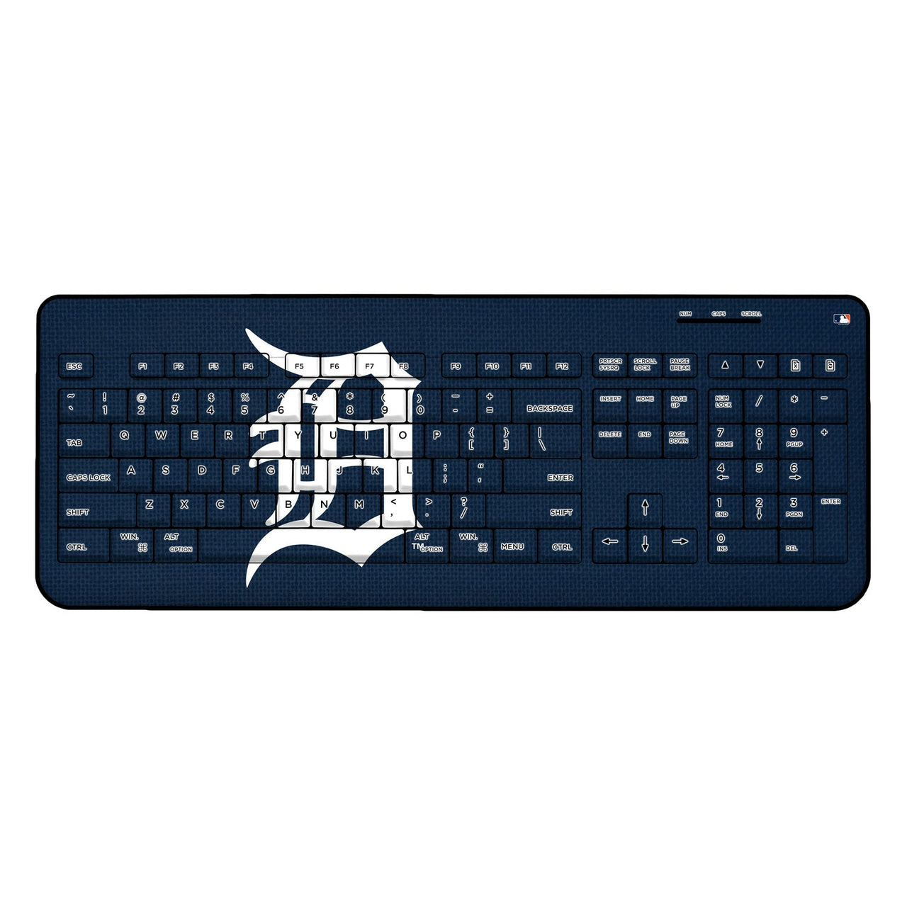 Detroit Tigers Tigers Solid Wireless USB Keyboard-0