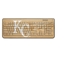 Thumbnail for Kansas City Royals Royals Wood Bat Wireless USB Keyboard-0