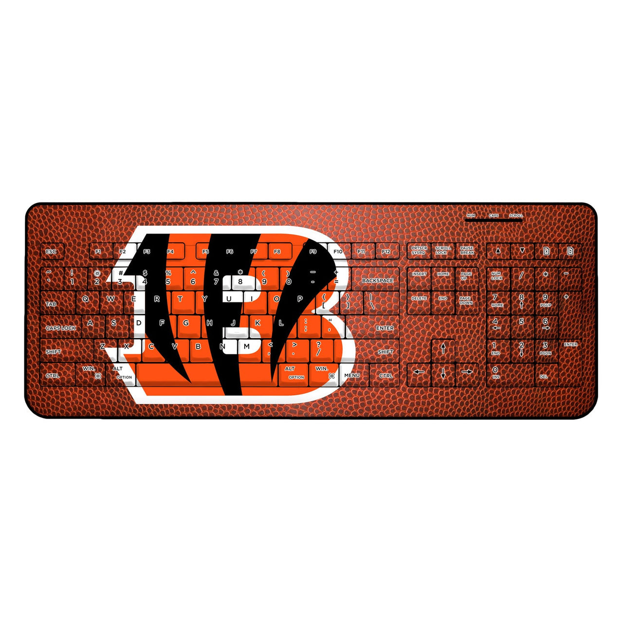 Cincinnati Bengals Football Wireless USB Keyboard-0