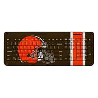 Thumbnail for Cleveland Browns Stripe Wireless USB Keyboard-0