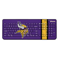 Thumbnail for Minnesota Vikings Stripe Wireless USB Keyboard-0