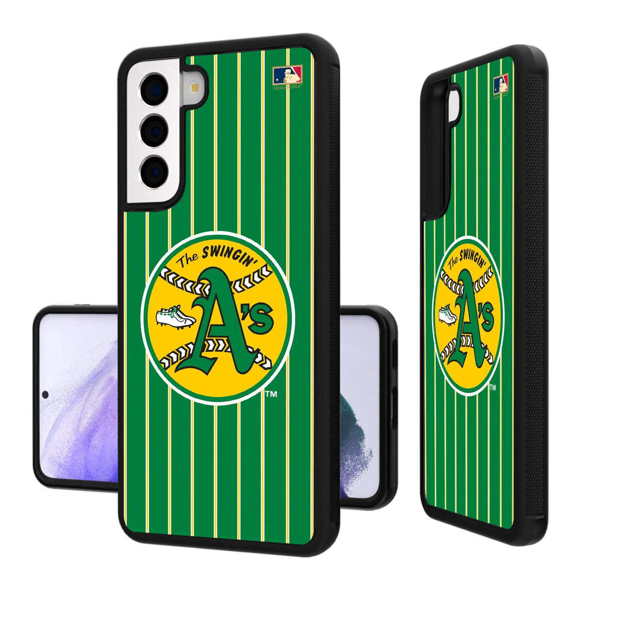 Oakland As 1971-1981 - Cooperstown Collection Pinstripe Bumper Case-15