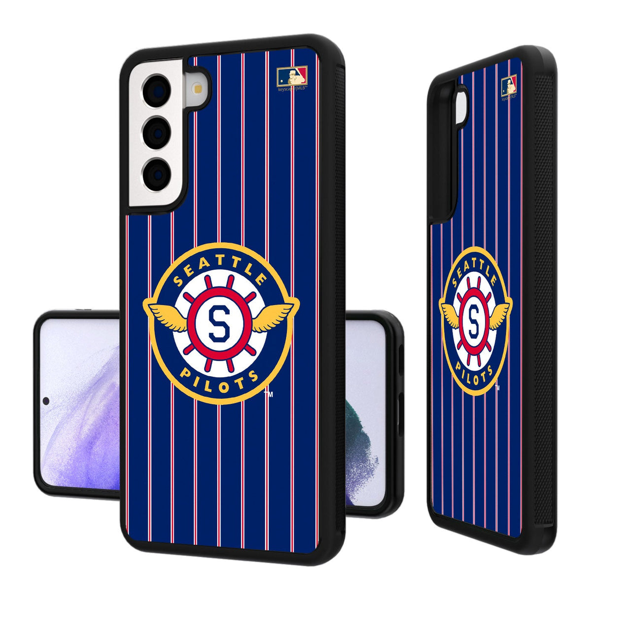 Seattle Pilots 1969 - Cooperstown Collection Pinstripe Bumper Case-15