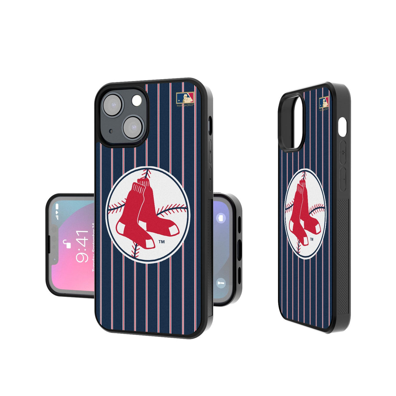 Boston Red Sox 1970-1975 - Cooperstown Collection Pinstripe Bumper Case-3