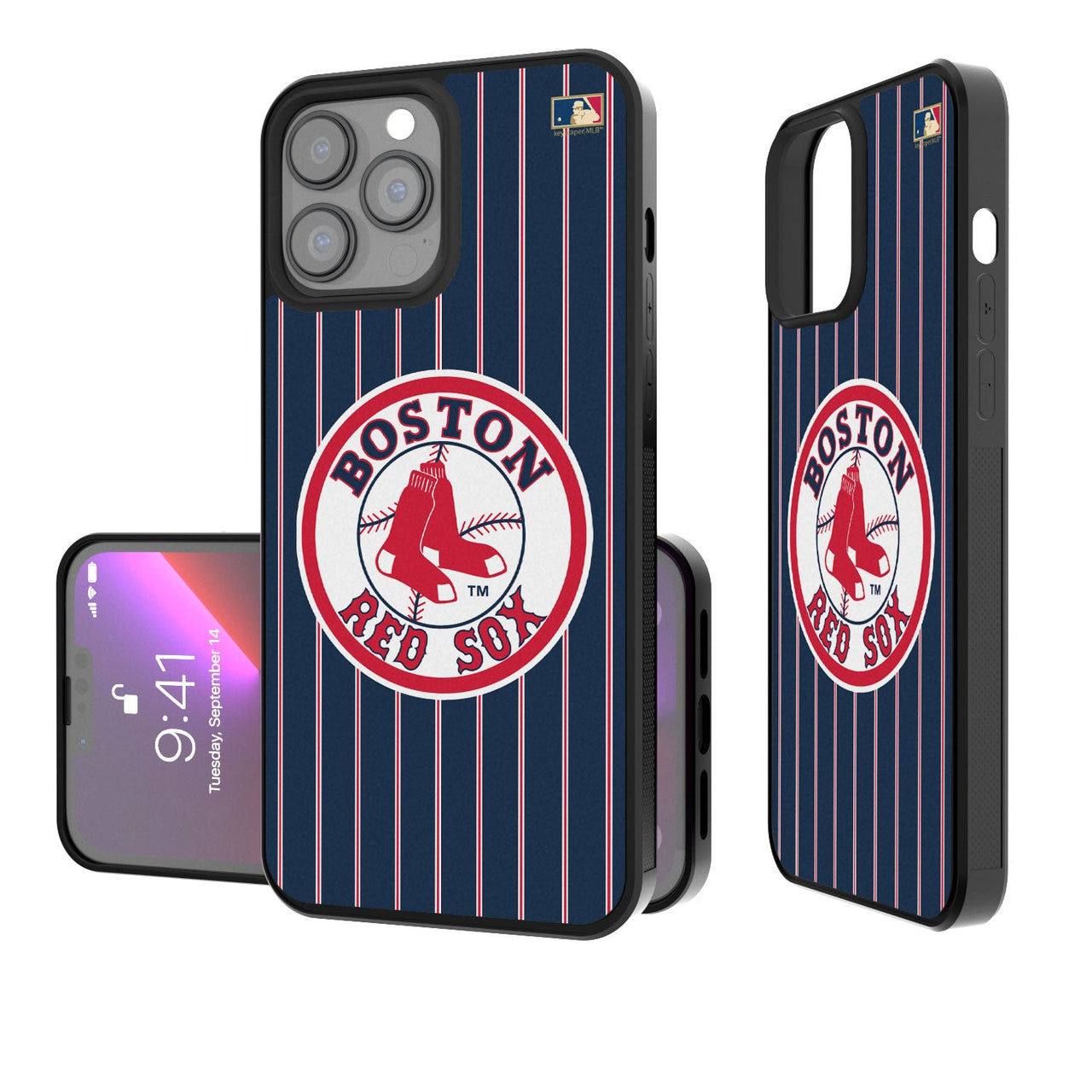 Boston Red Sox 1976-2008 - Cooperstown Collection Pinstripe Bumper Case-0