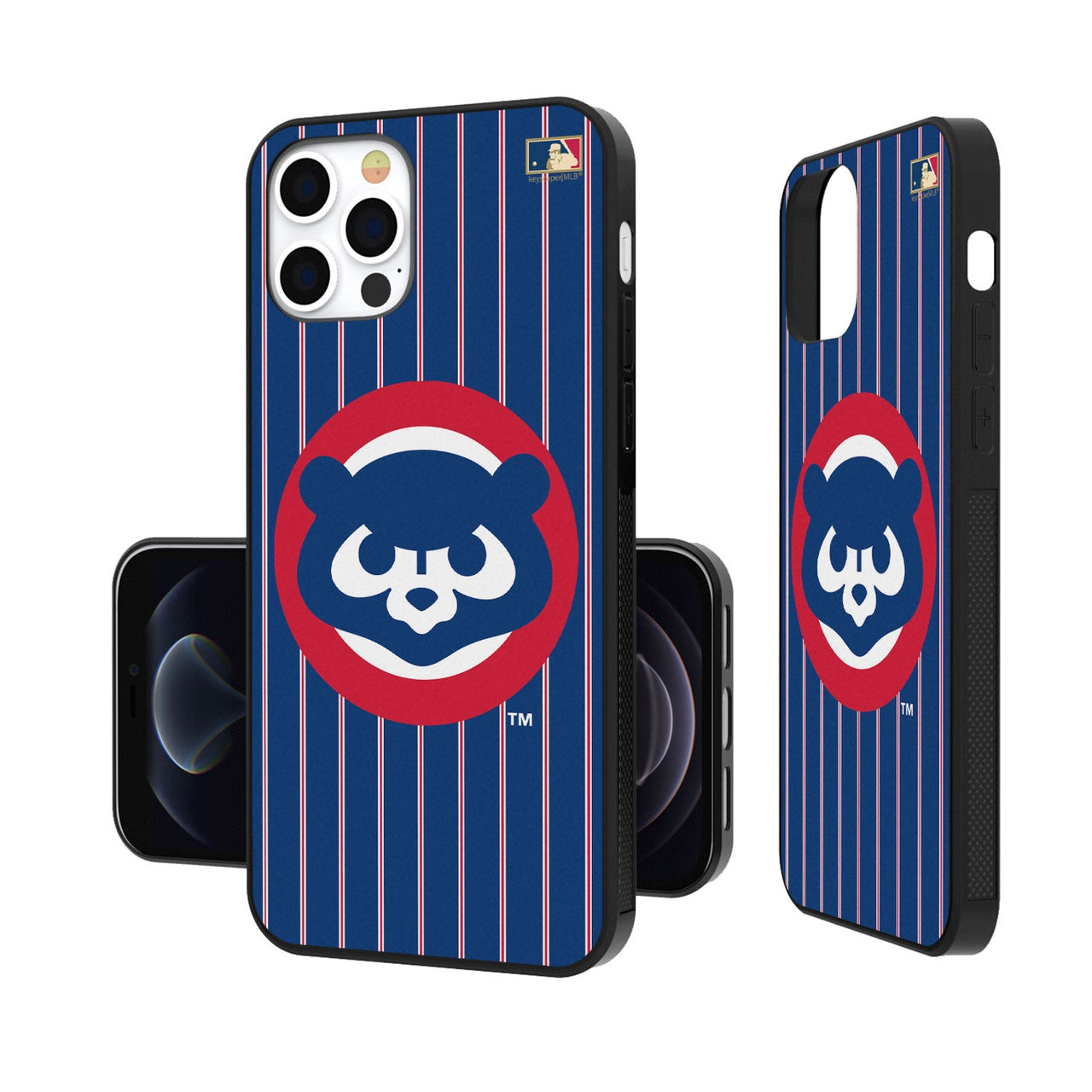 Chicago Cubs Home 1979-1998 - Cooperstown Collection Pinstripe Bumper Case-5