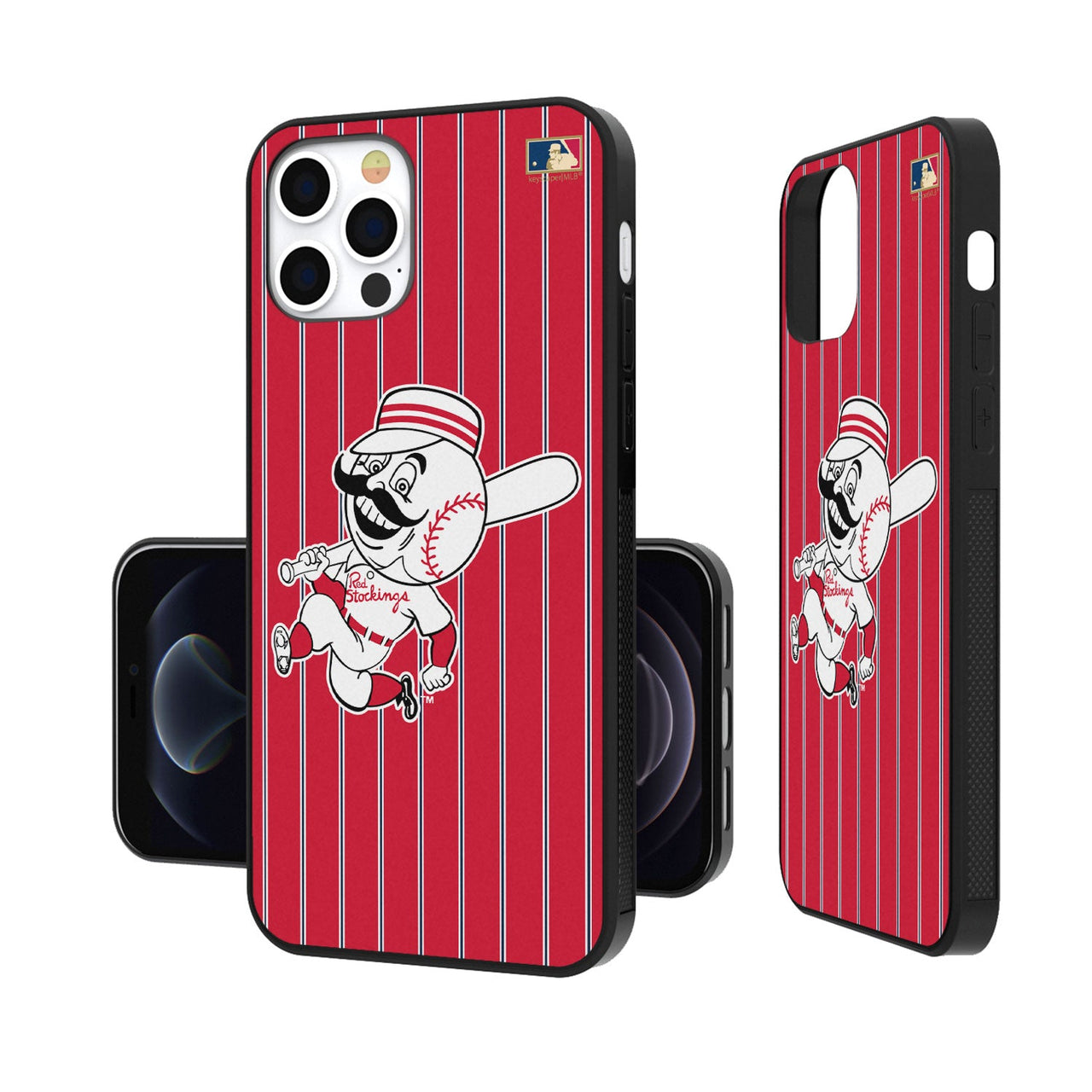 Cincinnati Reds 1953-1967 - Cooperstown Collection Pinstripe Bumper Case-5