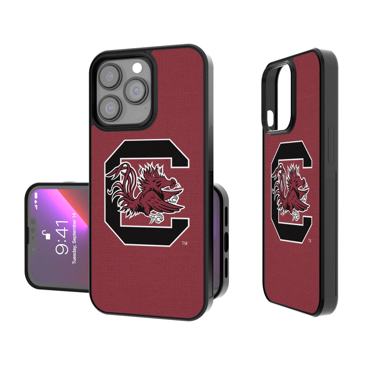 South Carolina Fighting Gamecocks Solid Bumper Case-0