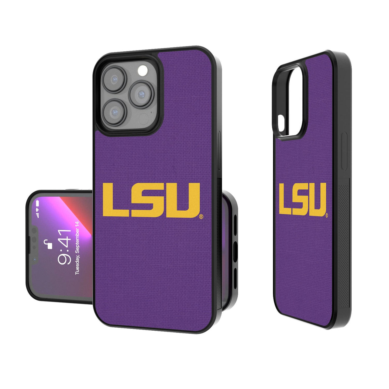 Louisiana State University Tigers Solid Bumper Case-0