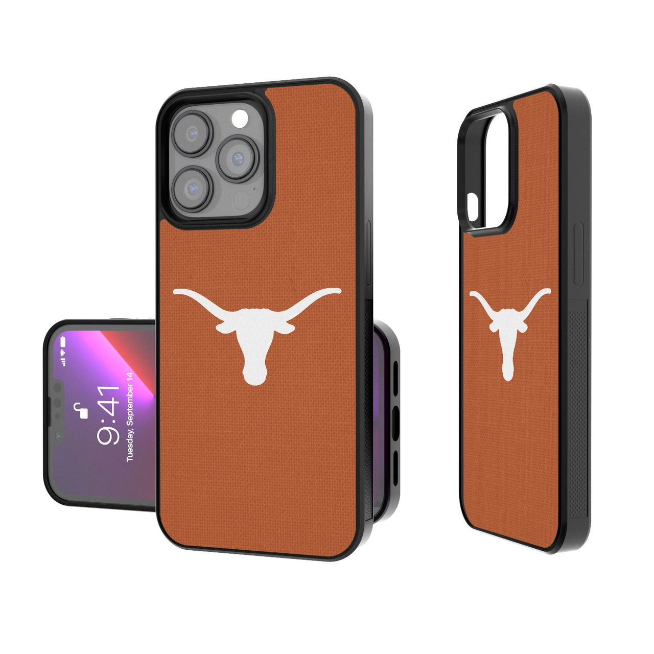 Texas Longhorns Solid Bumper Case-0