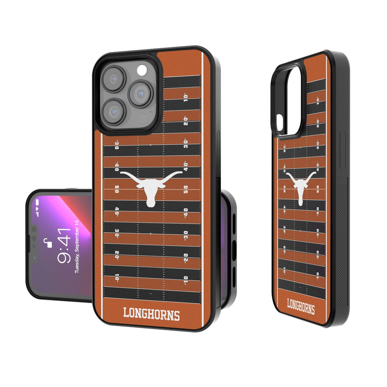 Texas Longhorns Football Field Bumper Case-0