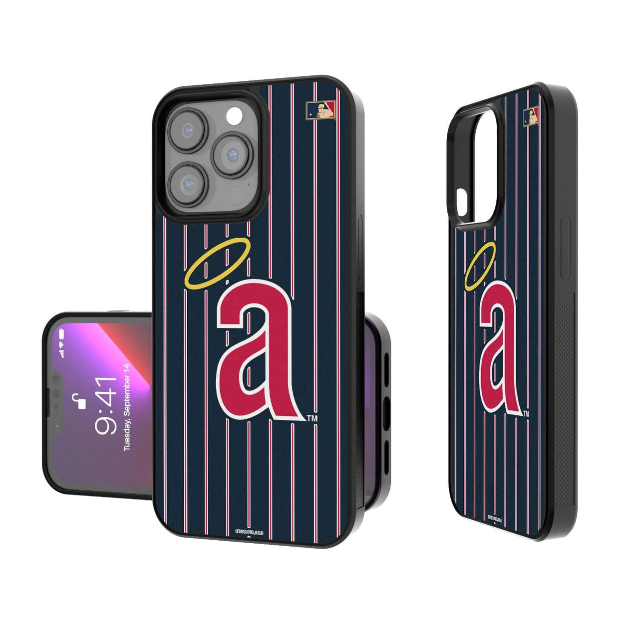 LA Angels 1971 - Cooperstown Collection Pinstripe Bump Case-0