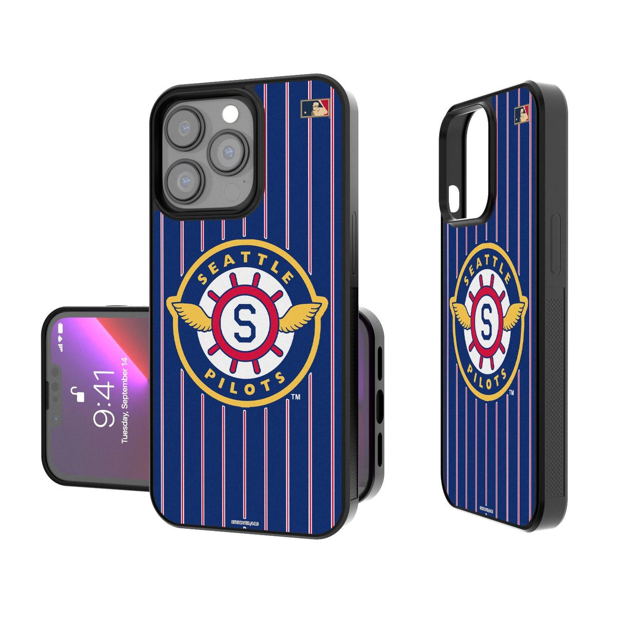 Seattle Pilots 1969 - Cooperstown Collection Pinstripe Bump Case-0