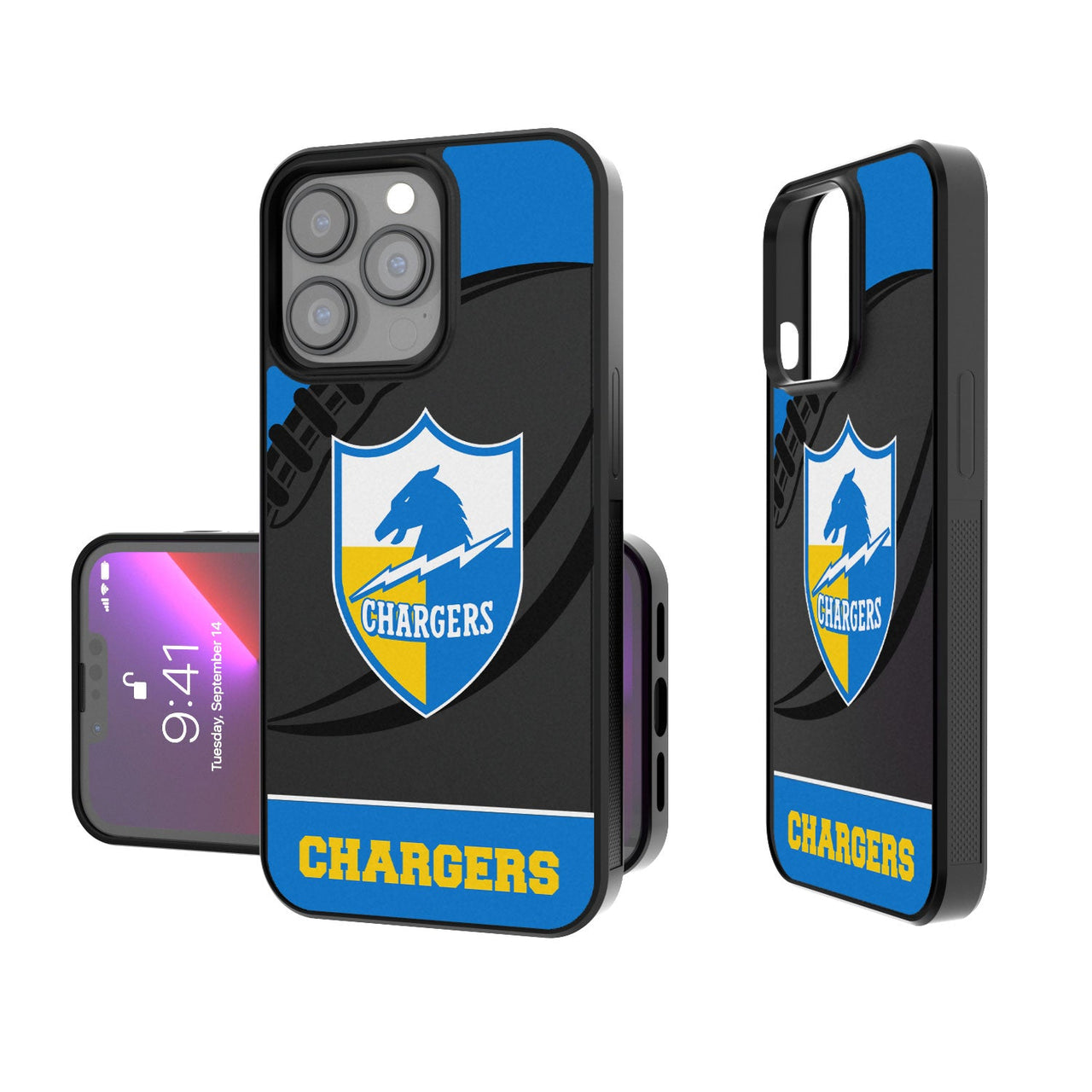 Los Angeles Chargers Passtime Bumper Case-0