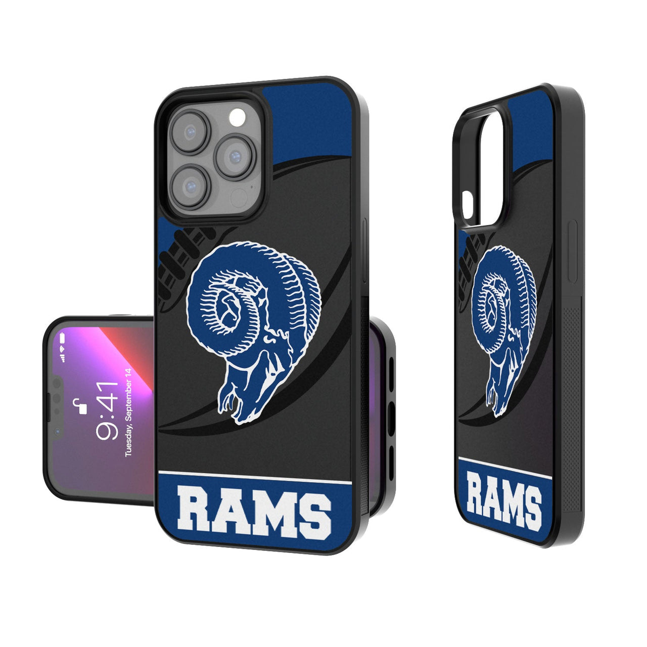 Los Angeles Rams Passtime Bumper Case-0