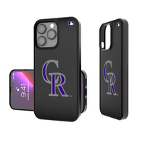 Thumbnail for Colorado Rockies Linen Bump Phone Case-0