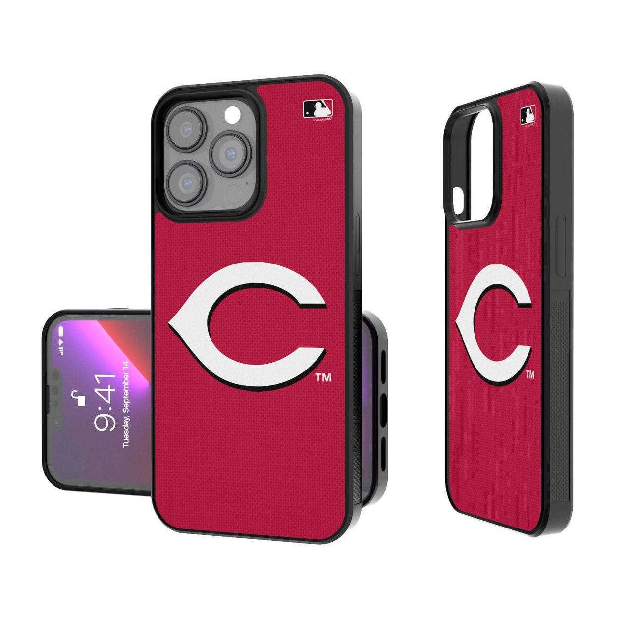 Cincinnati Reds Solid Bump Case-0