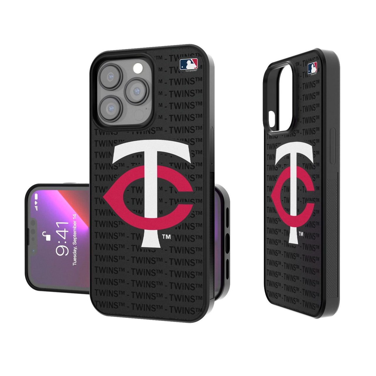 Minnesota Twins Blackletter Bumper Case-0