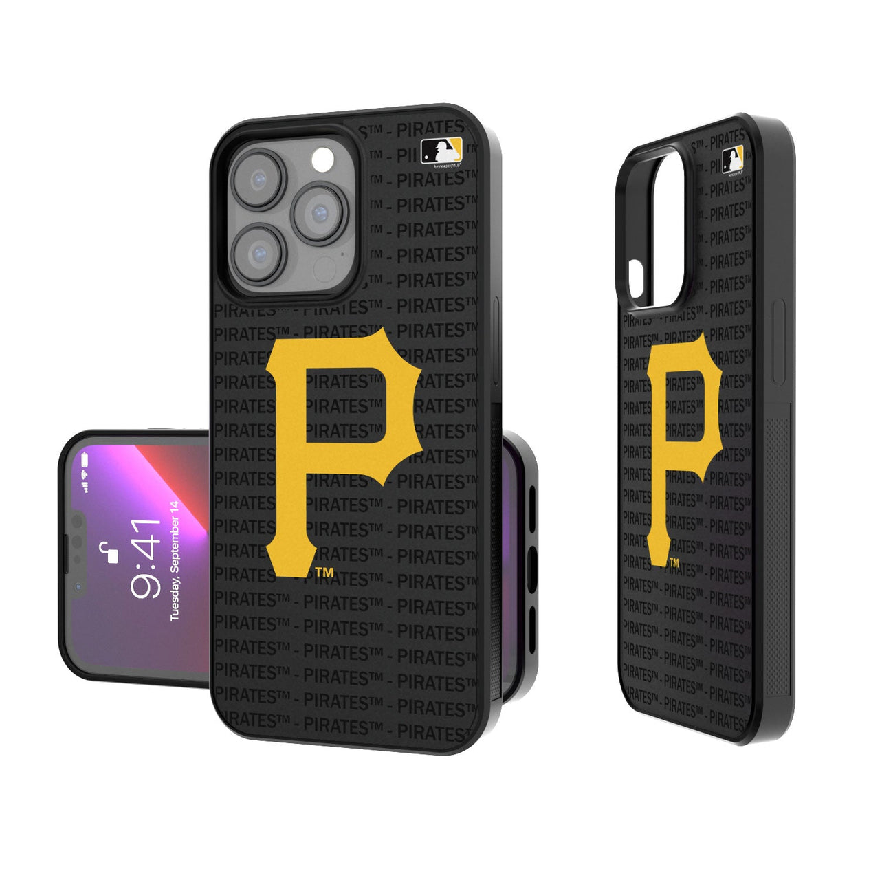 Pittsburgh Pirates Blackletter Bumper Case-0