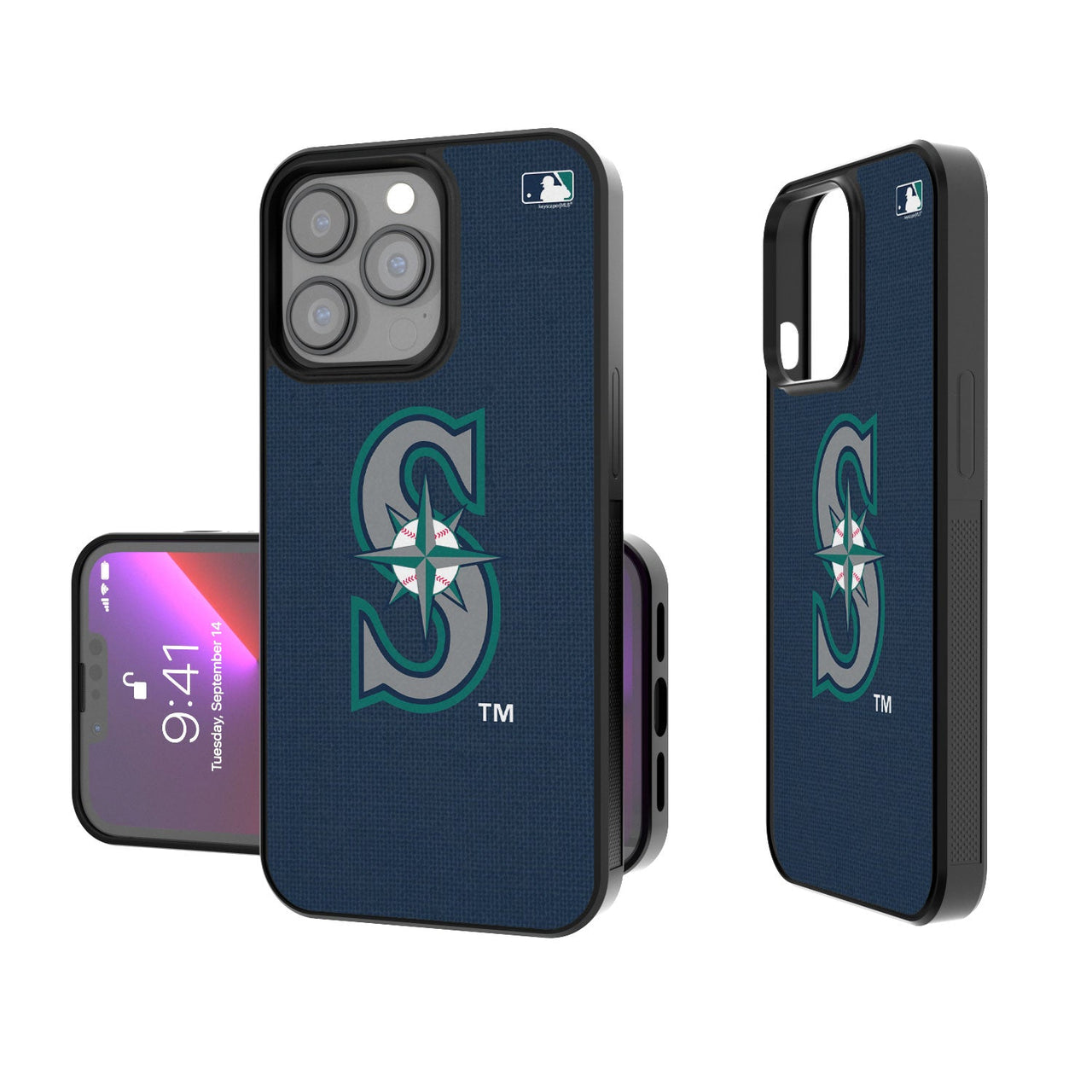 Seattle Mariners Solid Bumper Case-0