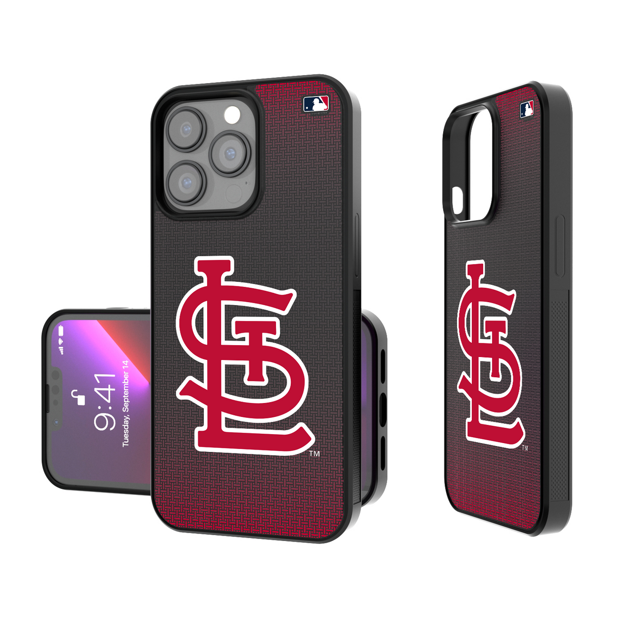 St Louis Cardinals Linen Bump Phone Case-0