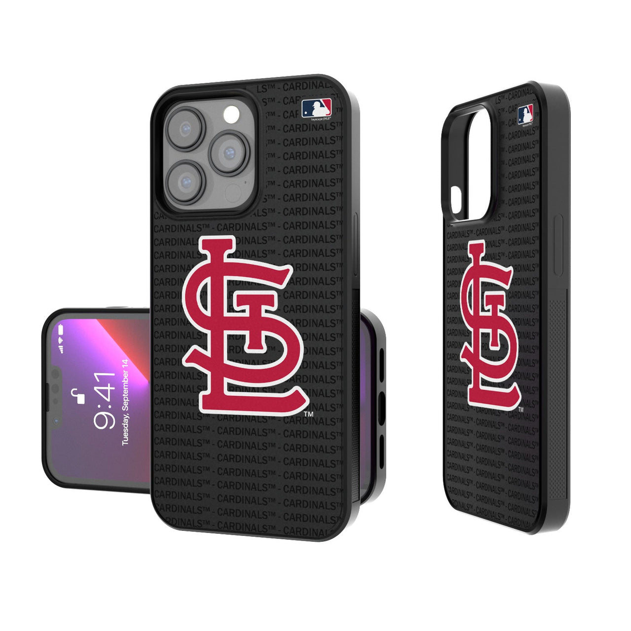 St Louis Cardinals Blackletter Bumper Case-0