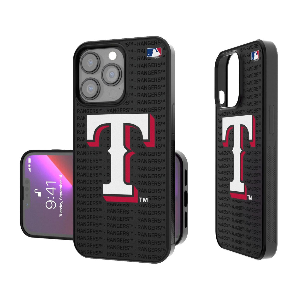 Texas Rangers Blackletter Bumper Case-0