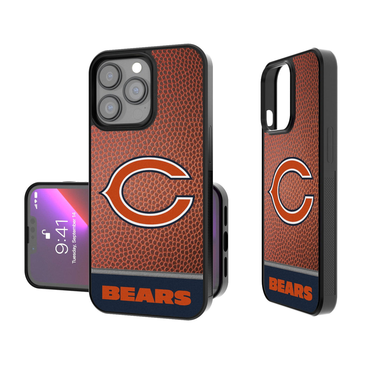 Chicago Bears Football Wordmark Bumper Case-0