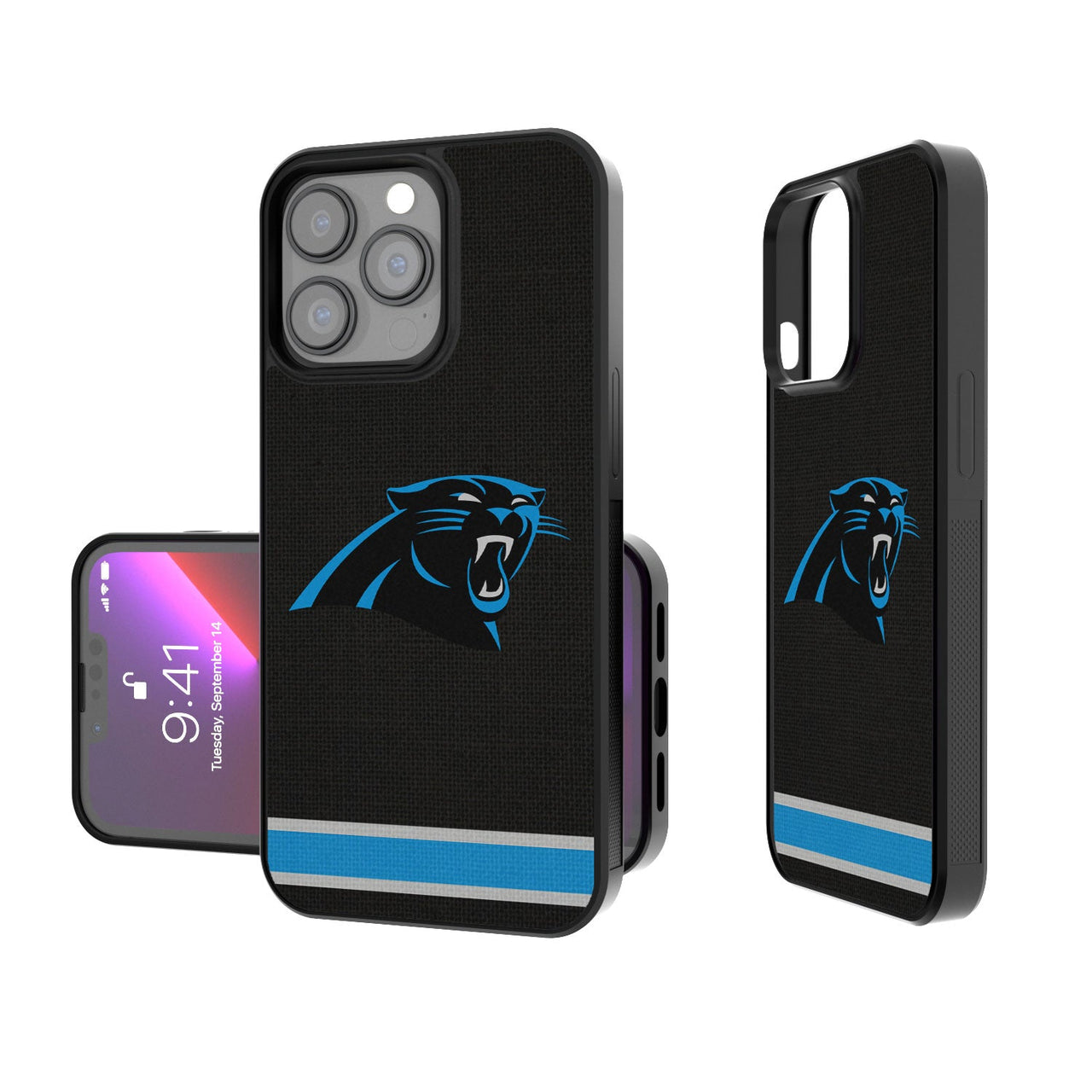 Carolina Panthers Stripe Bumper Case-0