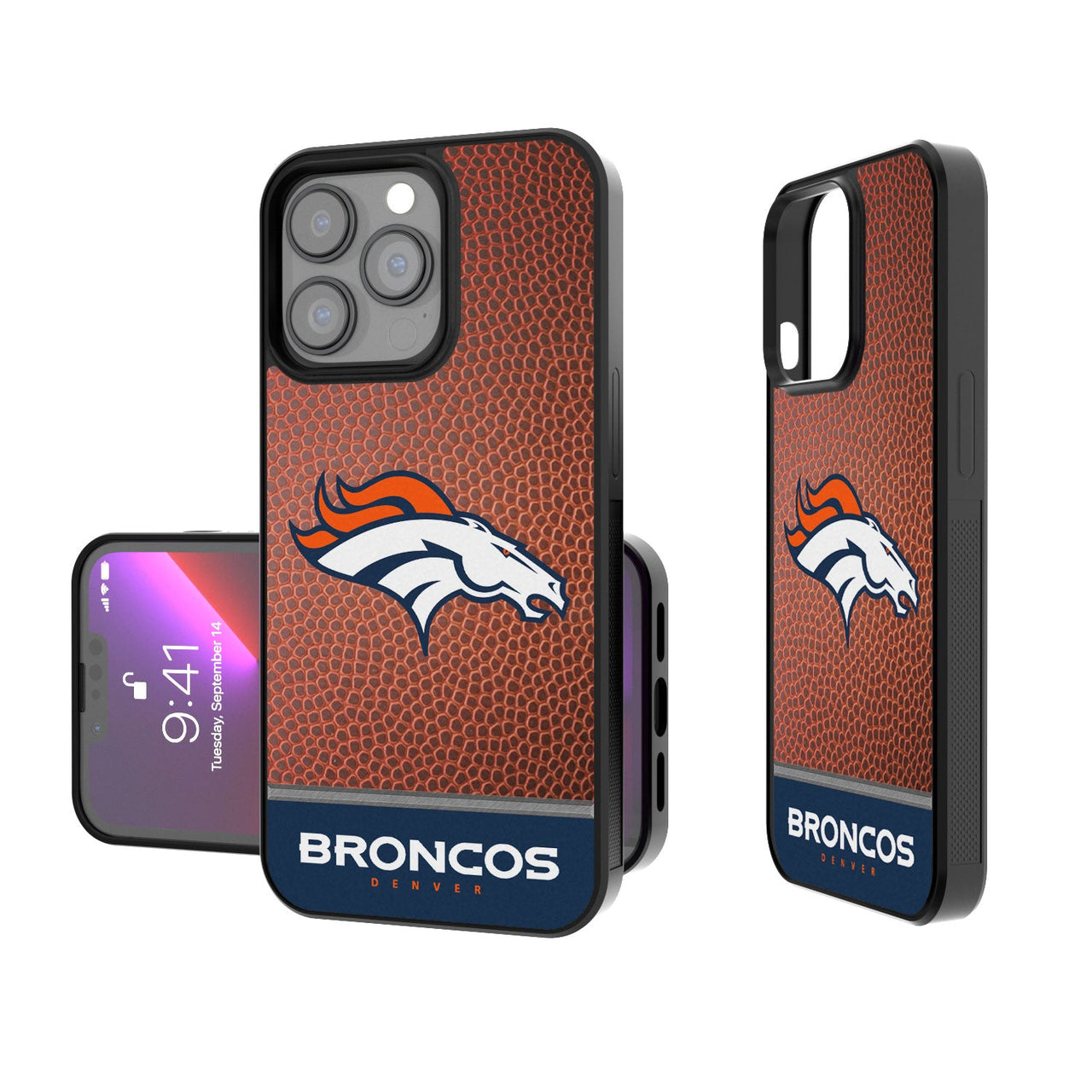 Denver Broncos Football Wordmark Bumper Case-0