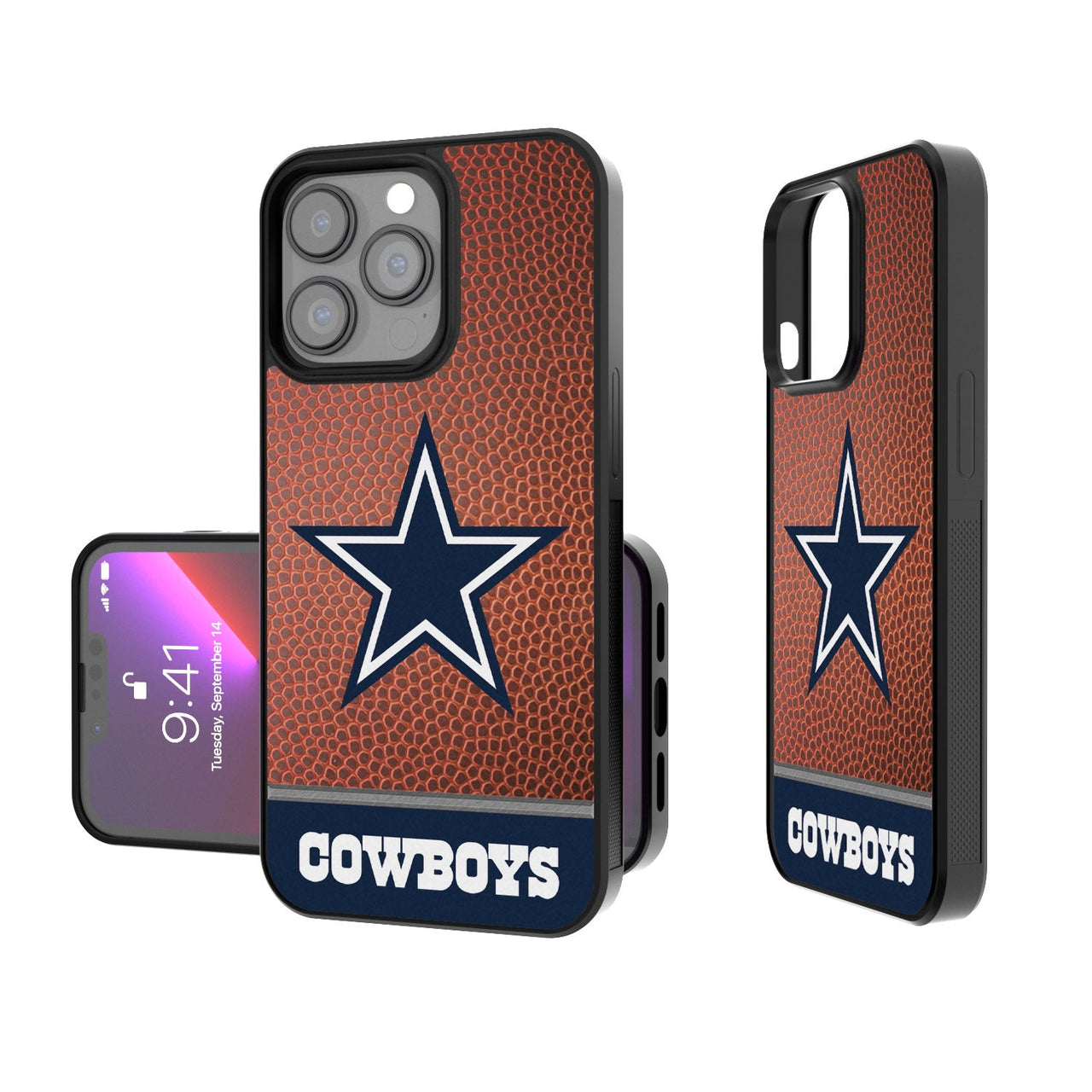 Dallas Cowboys Football Wordmark Bumper Case-0