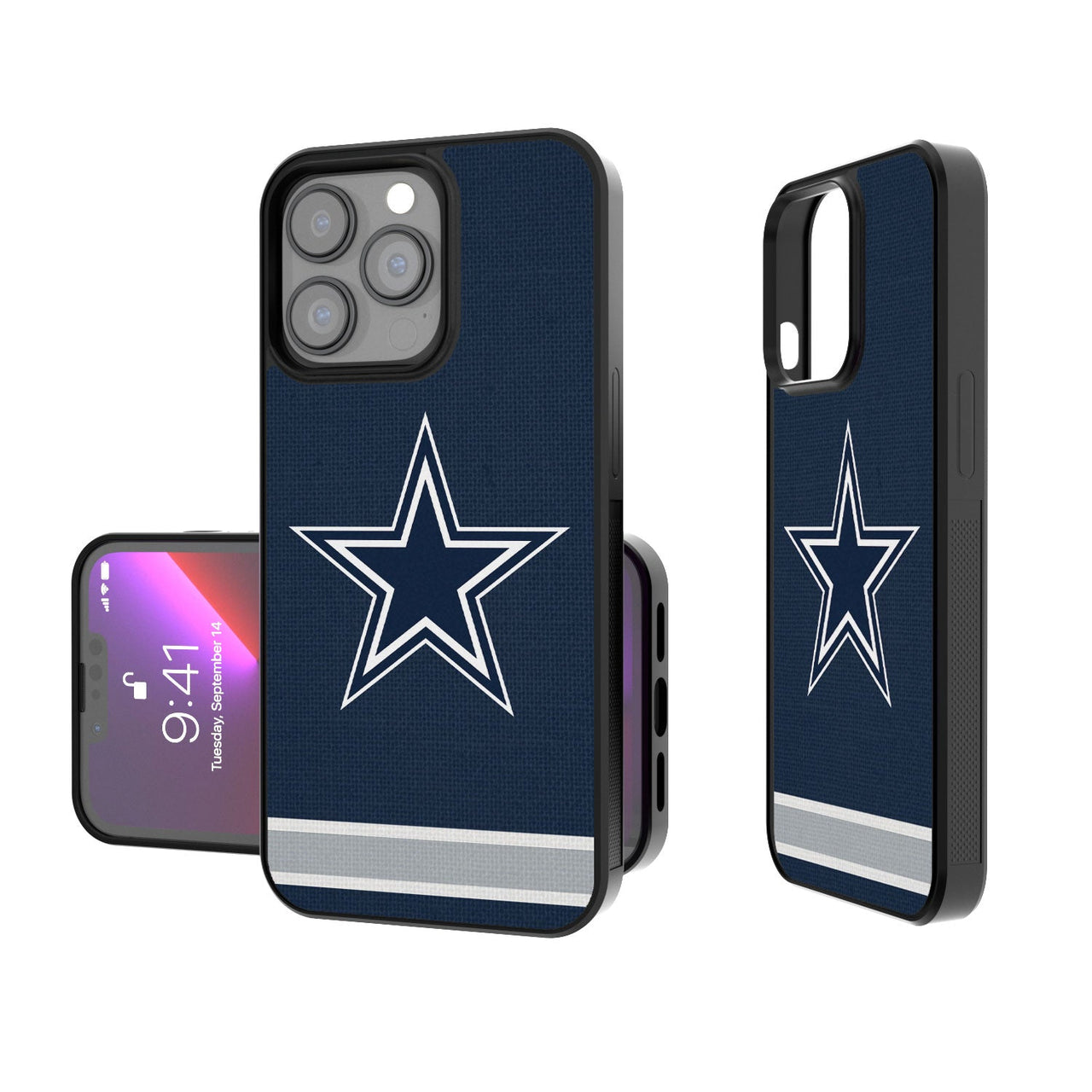 Dallas Cowboys Stripe Bumper Case-0