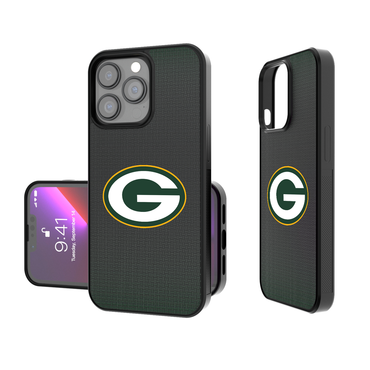 Green Bay Packers Linen Bump Phone Case-0